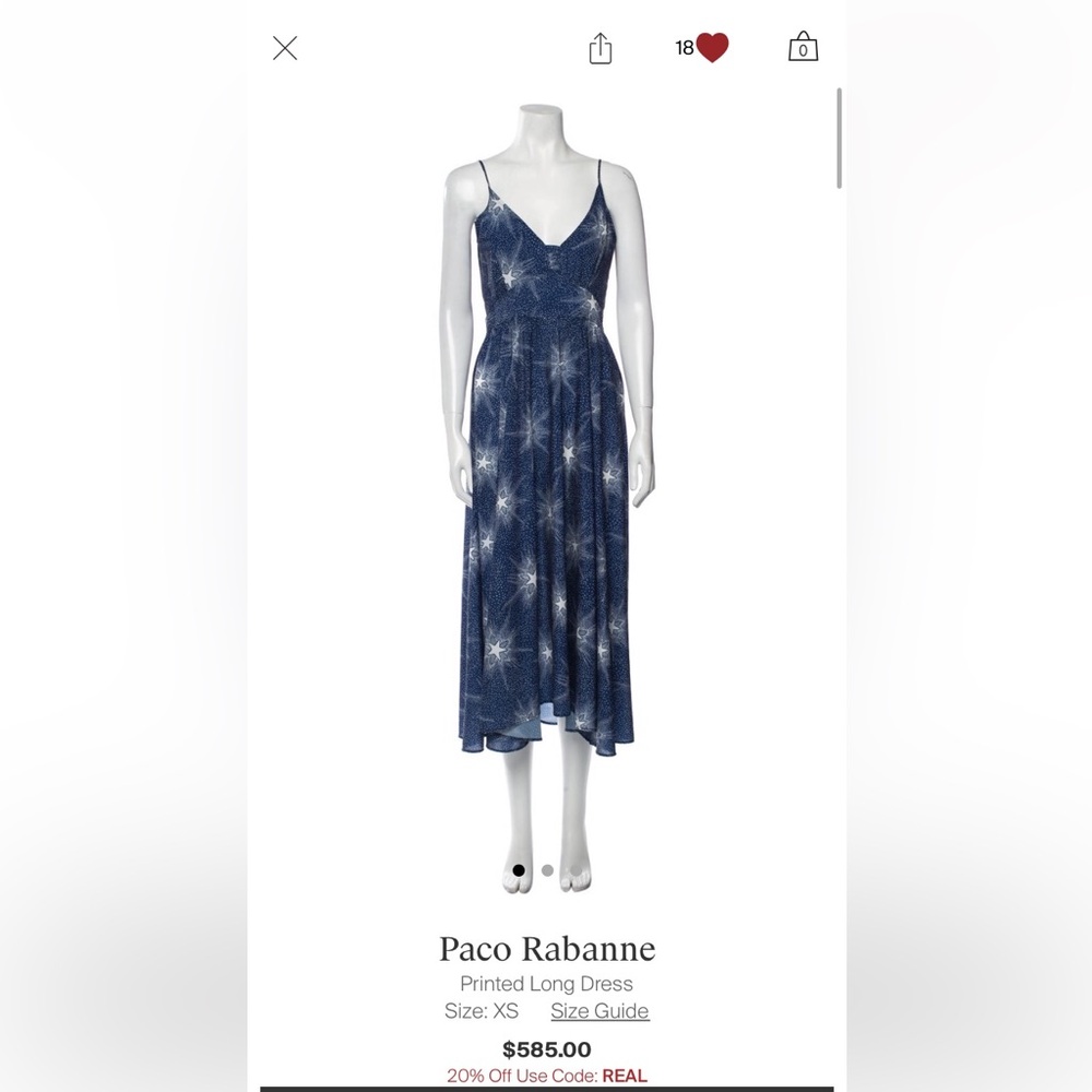 Paco Rabanne star dress - Picture 5 of 5